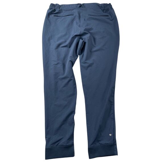Mack Weldon XL Navy Radius Flex Jogger Rib Cuffs Stealth Zip Pocket 31" Inseam - Picture 7 of 13